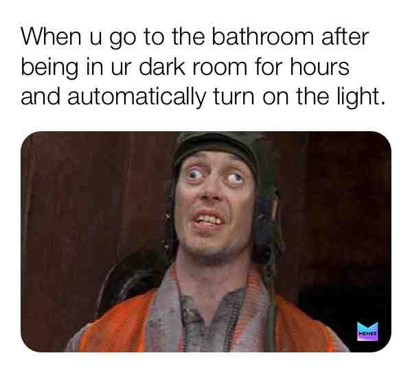 The light, it hurts!!