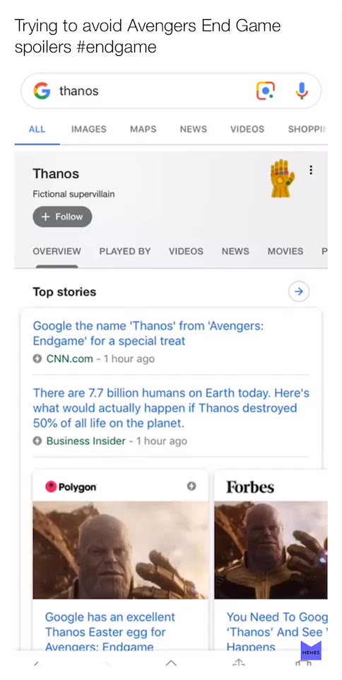 Avengers end game
