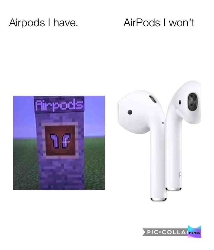 Minecraft #minecraft #airpods