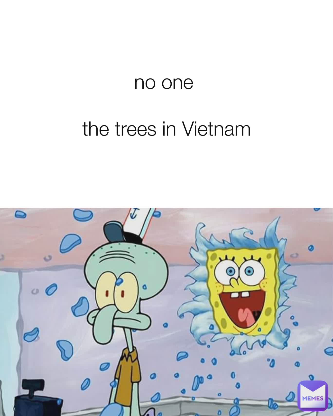 no one 

the trees in Vietnam
