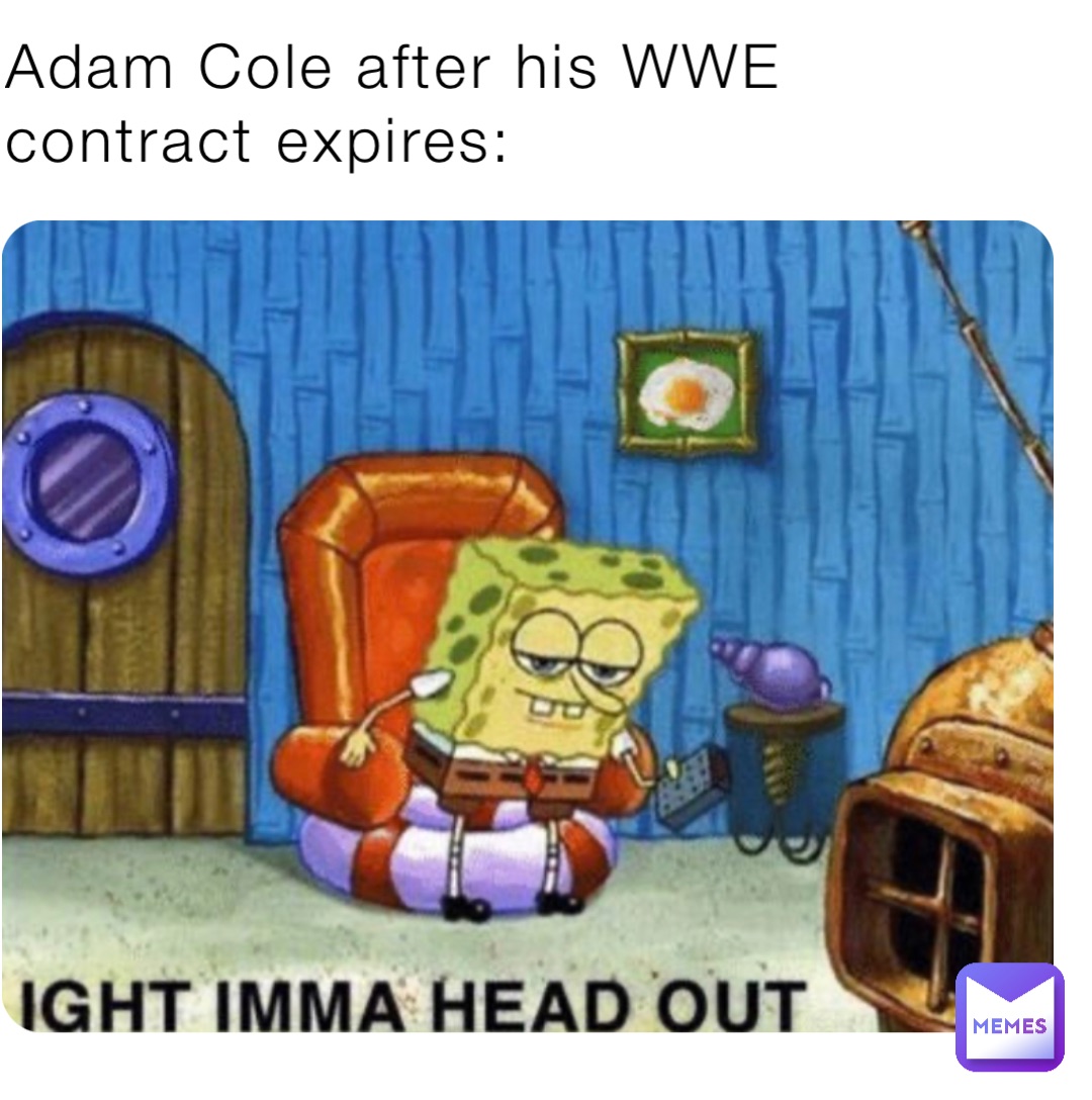 Adam Cole after his WWE contract expires: