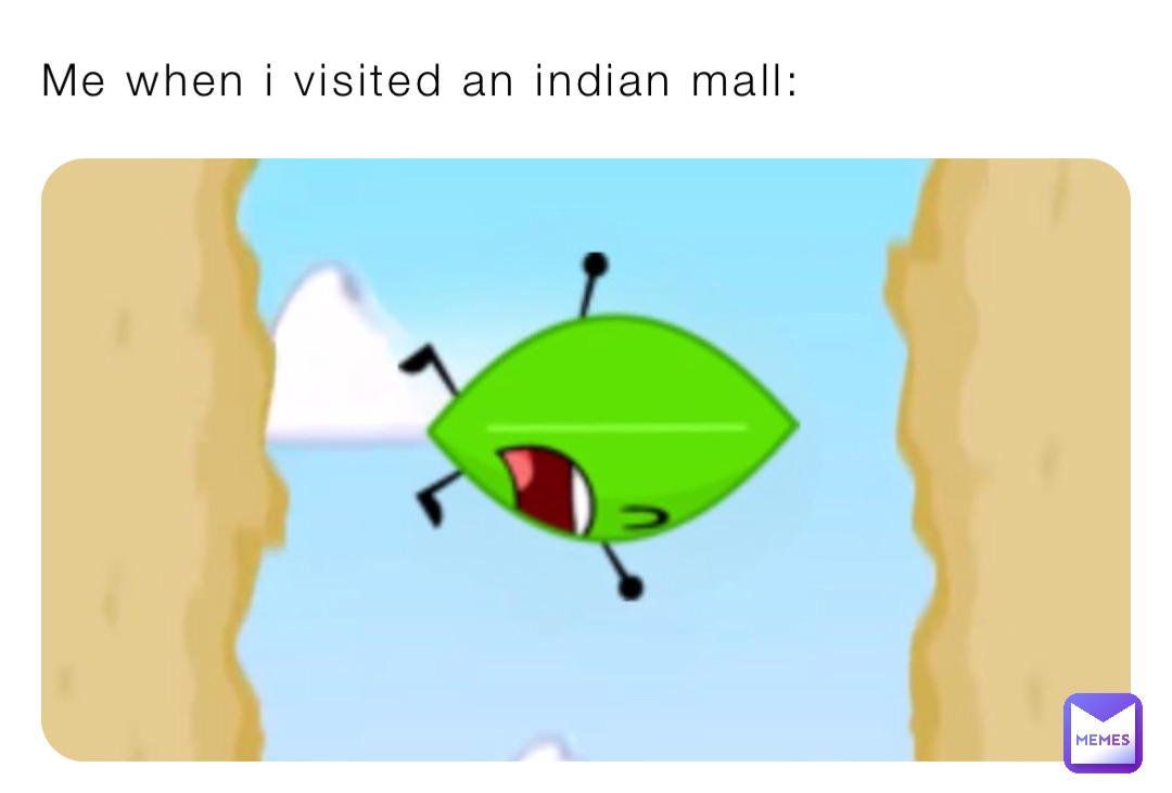 Me when i visited an indian mall: