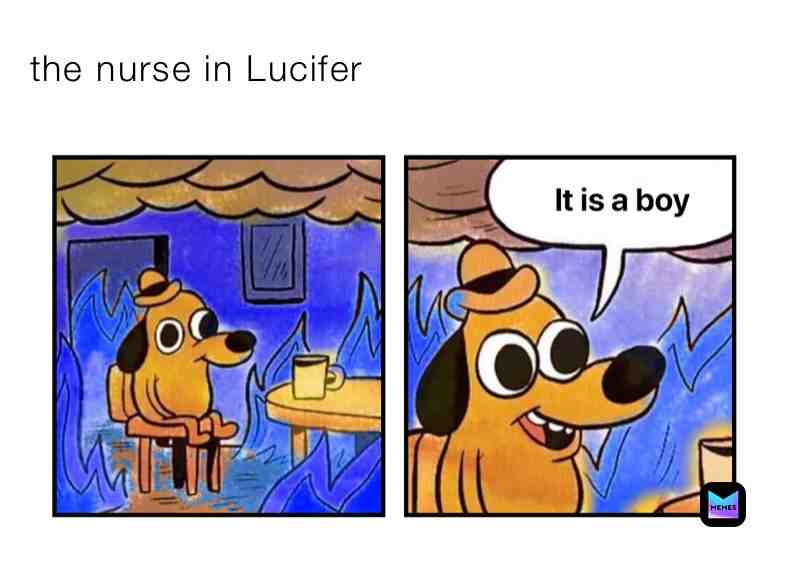 You have to watch Lucifer to understand