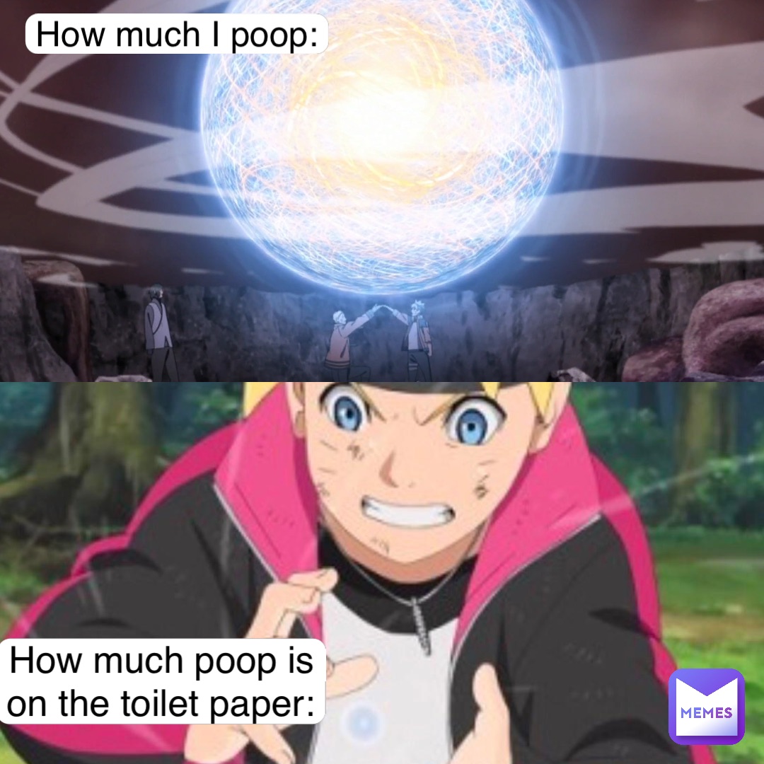 How much I poop: How much poop is on the toilet paper: