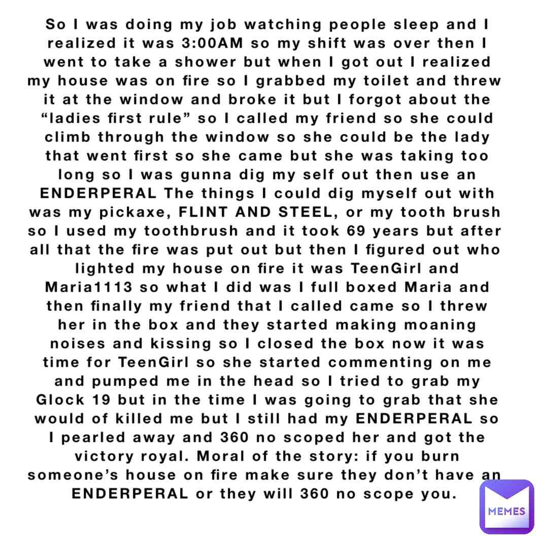 Story time pt 2