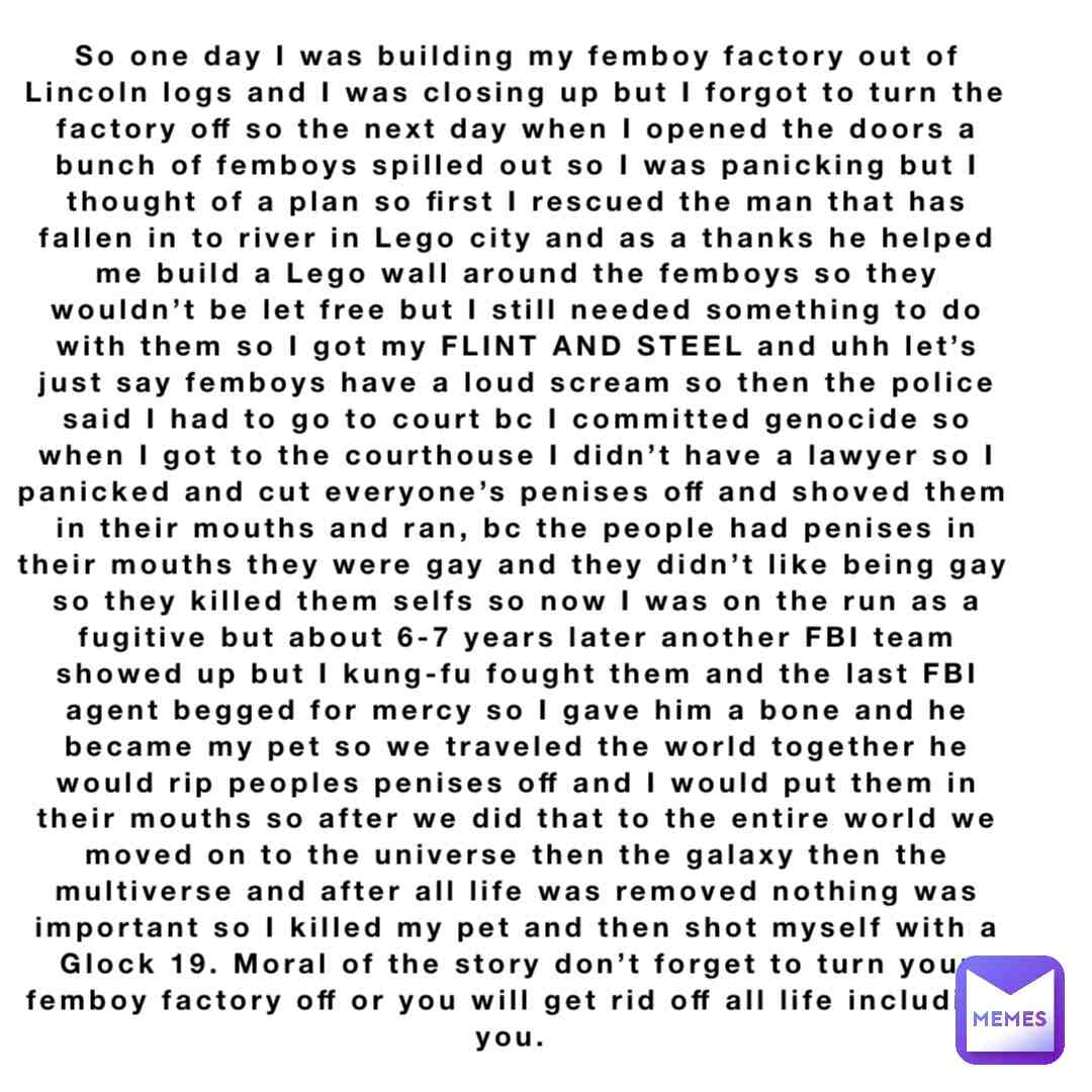 Story time pt 3