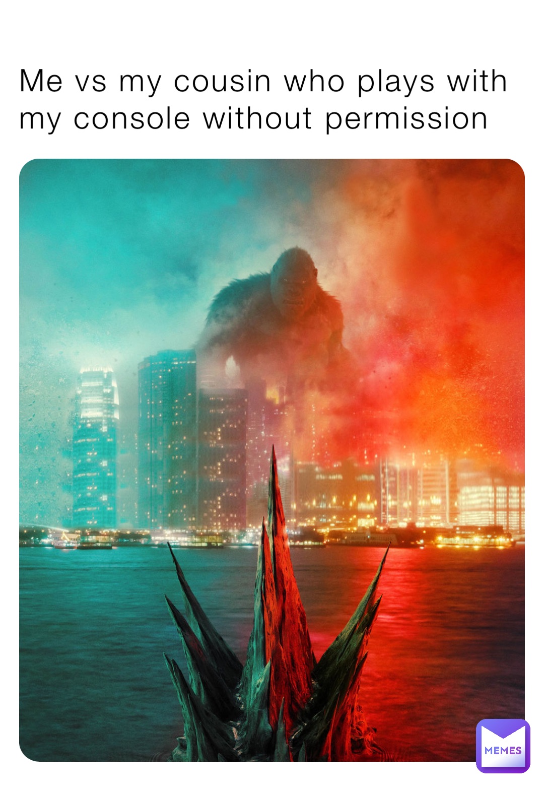 Me vs my cousin who plays with my console without permission