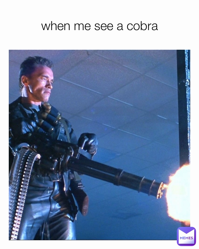when me see a cobra