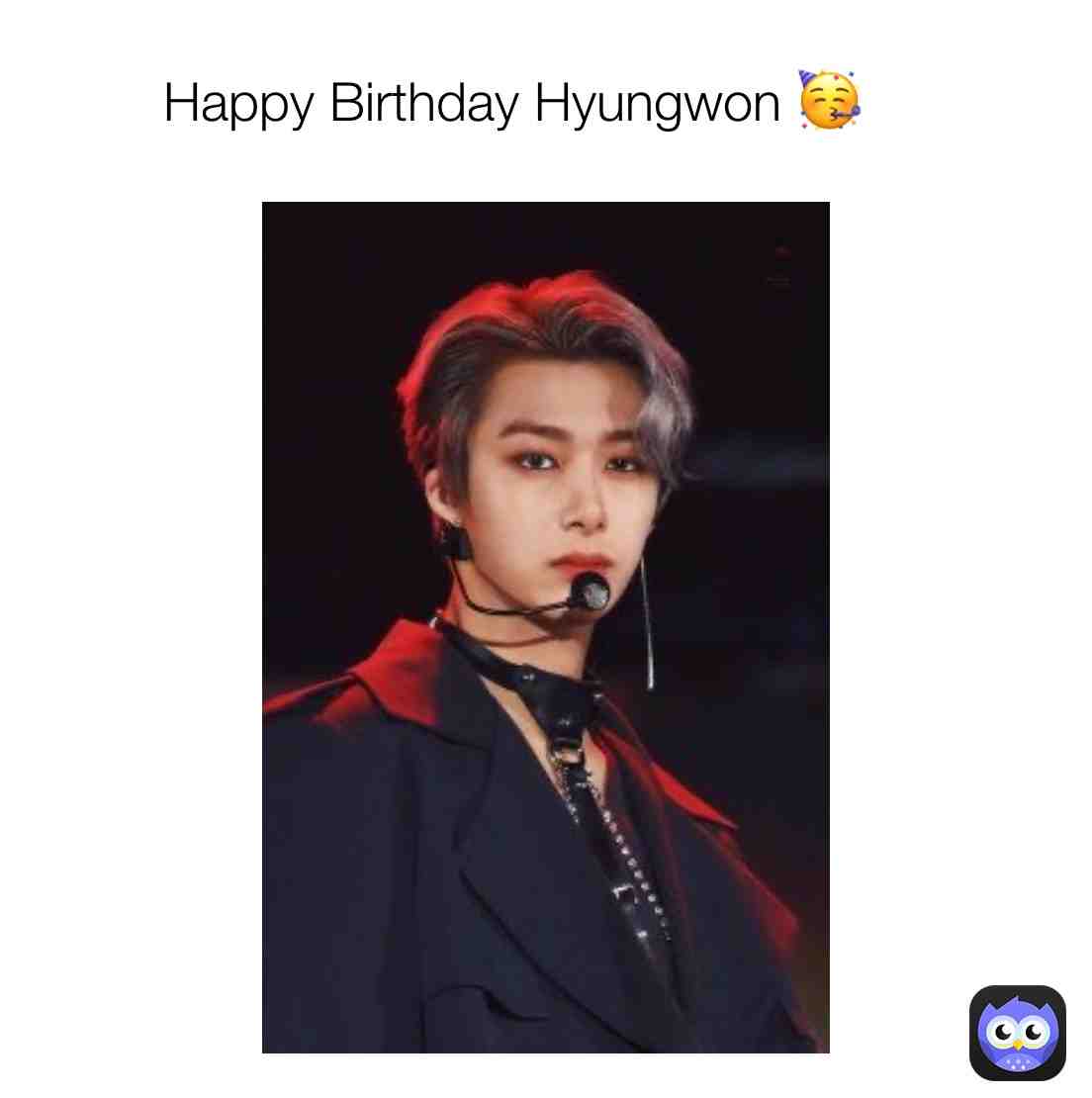 Happy birthday king 🥳 #comedy #funny #memes #kpopmemes #monstax #hyungwon #meme #happybirthday