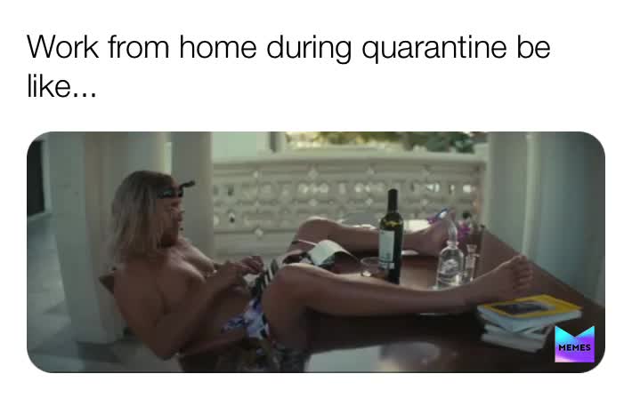 #funnymemes   #workfromhome   #quaratinelife   #2020memes   #memes   #lockdown2020