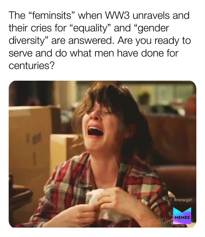 Toxic feminists will riot.