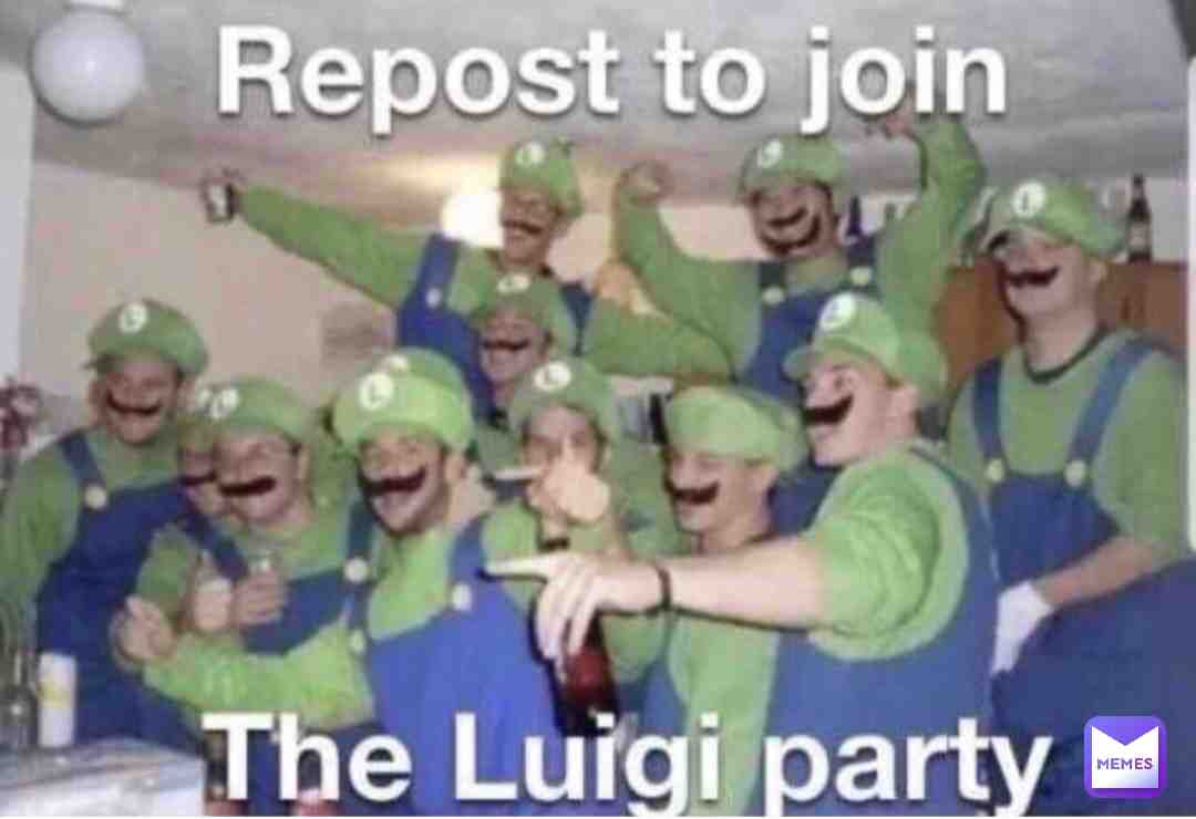 idk if you want to join the party #nintendo #luigi