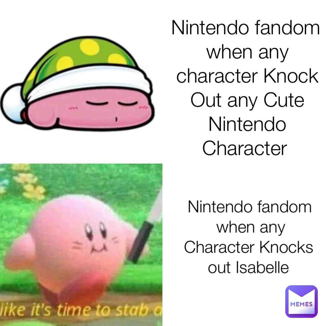 This is Smash Ultimate. Not a protecting simulator 😐 #nintendo #smashultimate #kirby #isabelle