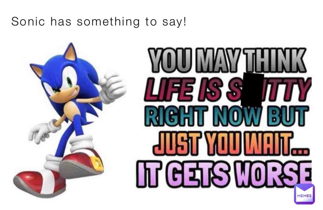 Finally, I created a SEGA meme #sega #sonic