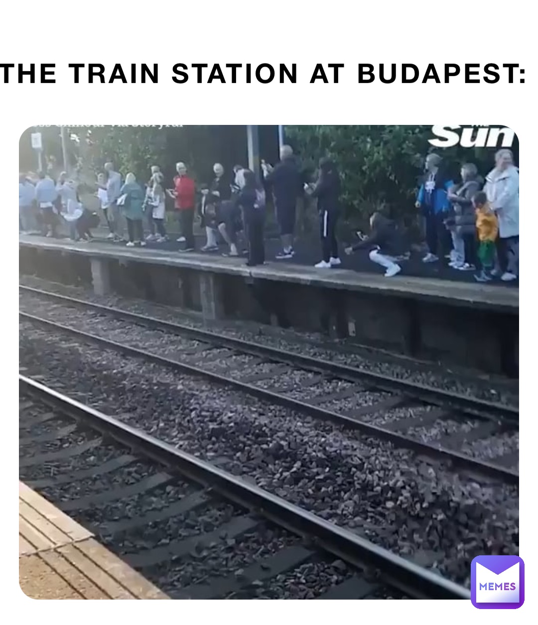 The train station at Budapest: