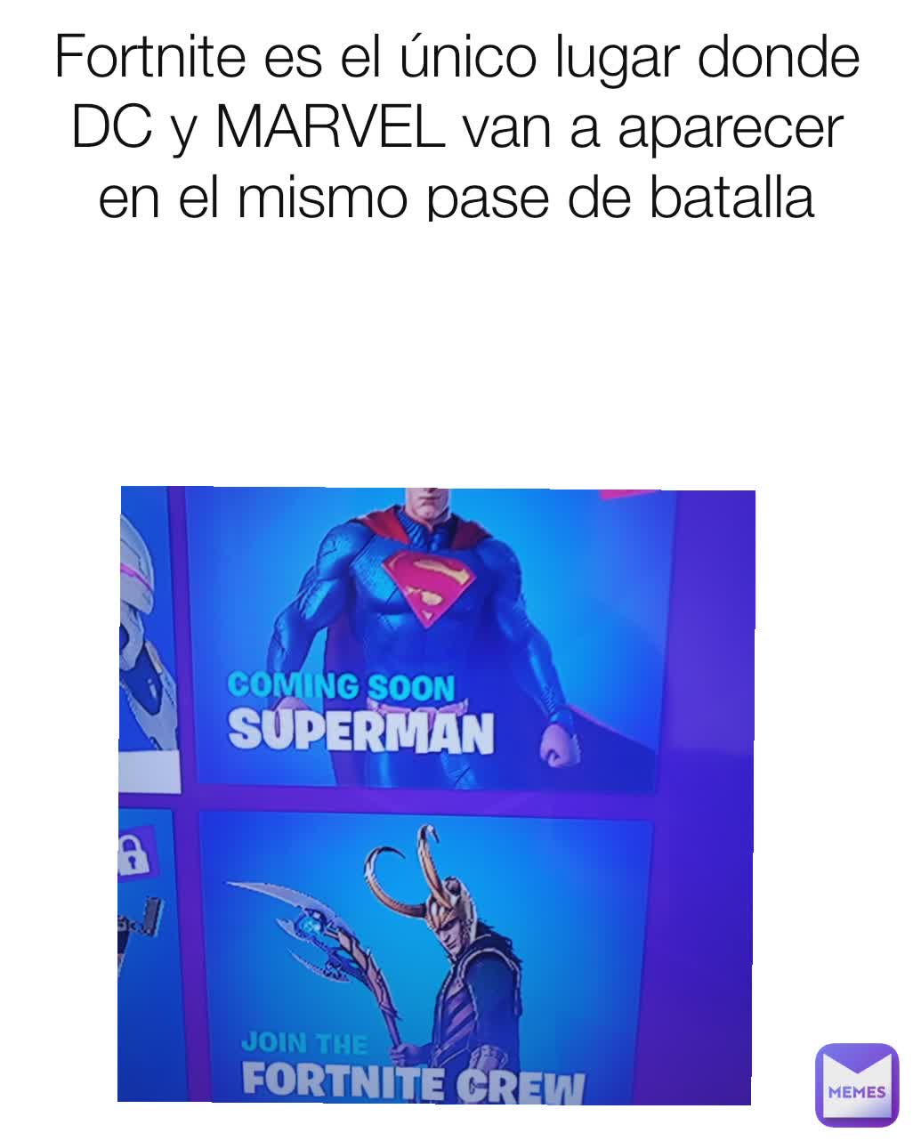 Fortnite es el único lugar donde DC y MARVEL van a aparecer en el mismo pase de batalla