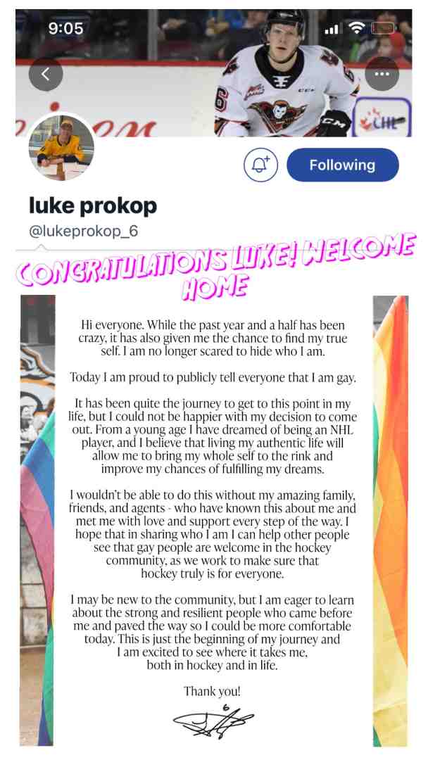#loveislove #lgbtq #hockey