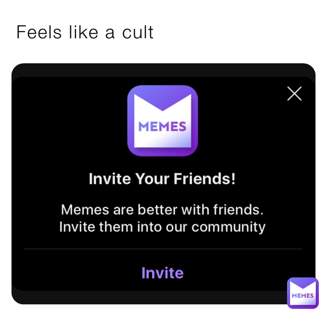Feels like a cult