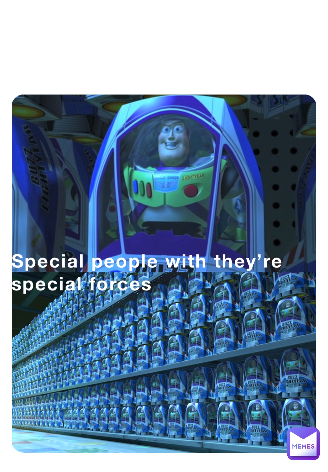 Special people with they’re special forces