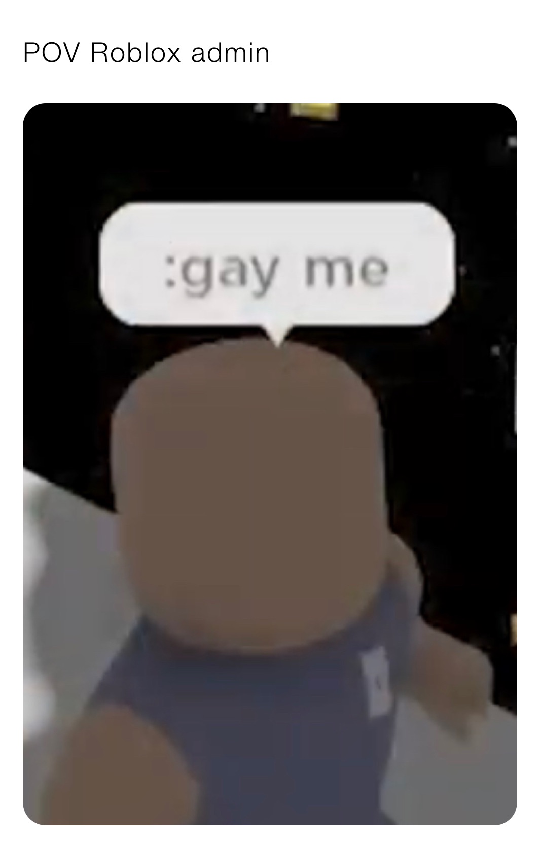 POV Roblox admin
