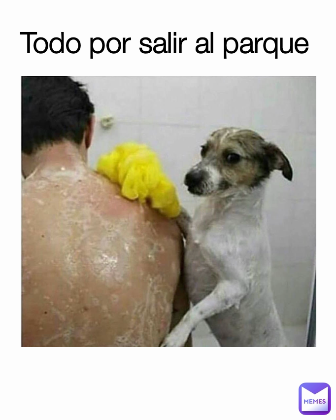 Todo por salir al parque 