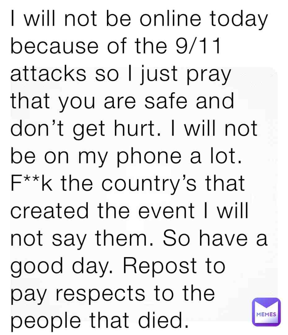 #  # tag is 9/11 if you want to repost