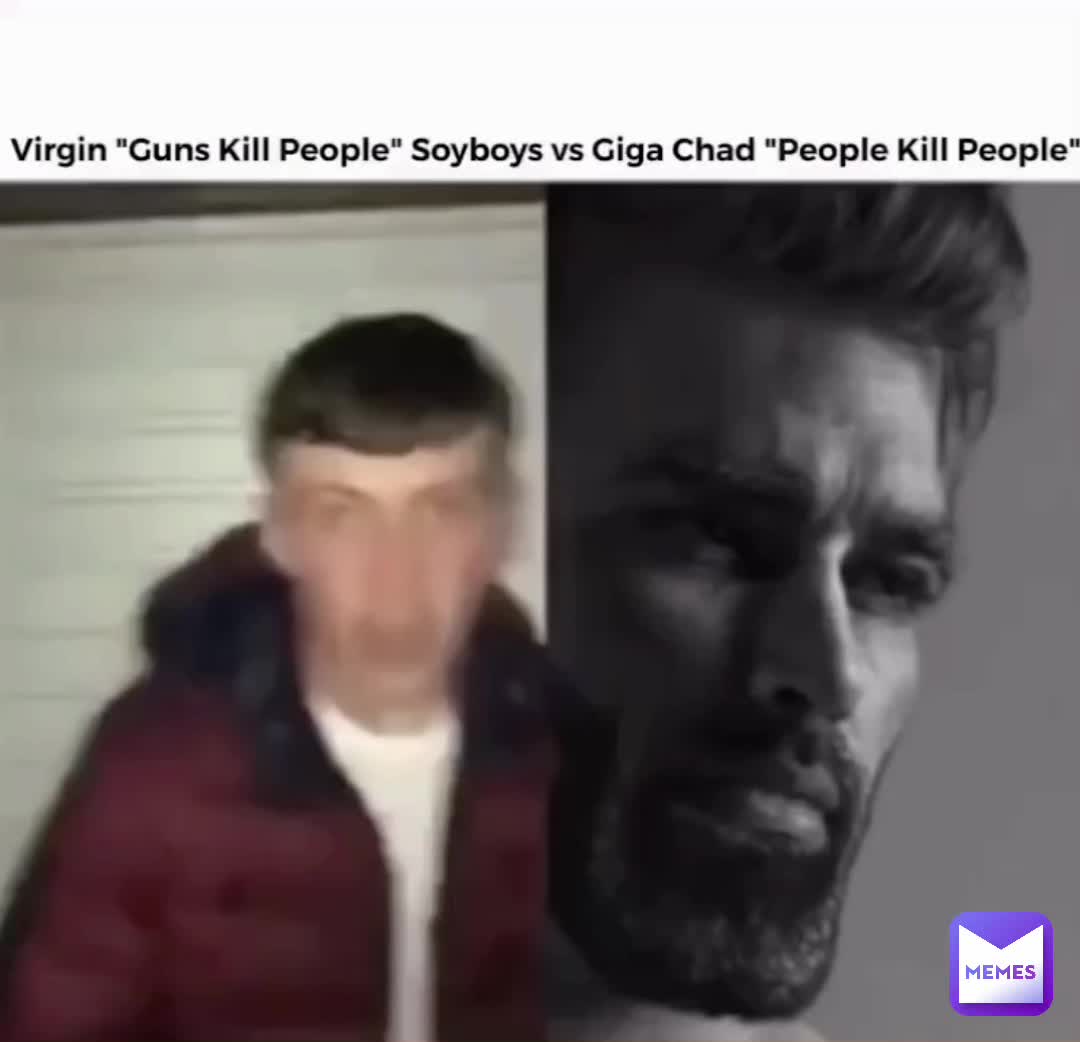 The guns aren't at fault here, its the people with the will to murder