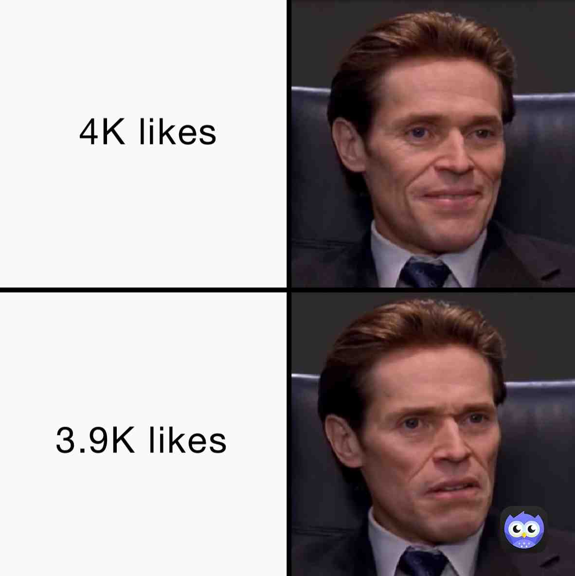 Meme shared by @you_looked