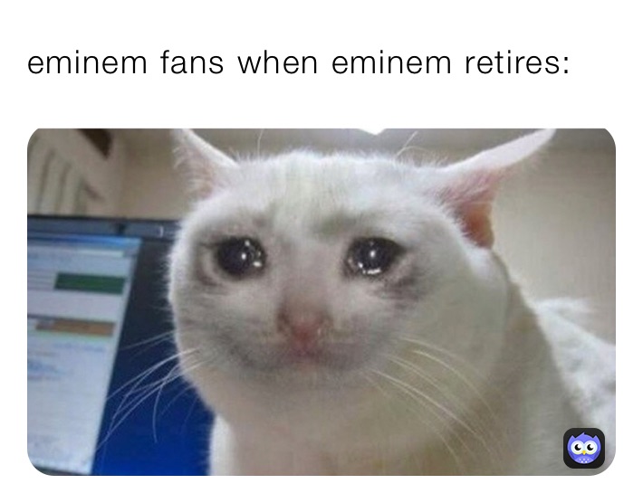 eminem fans when eminem retires: