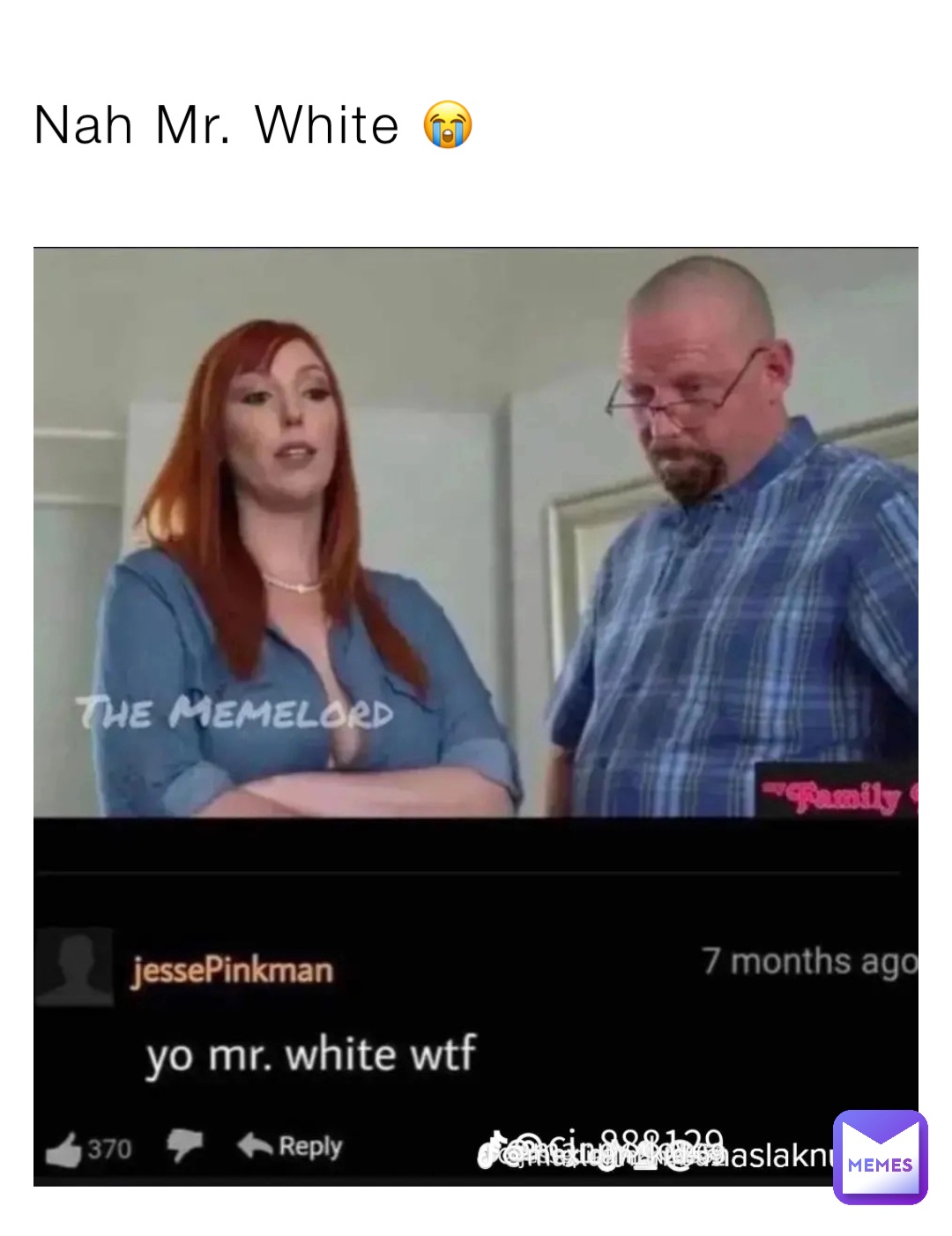 Nah Mr. White 😭