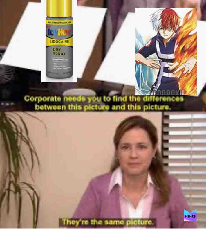 Am I wrong? Hehehehe  #myheroacademiameme 
 #myheroacademia 
 #todoroki 
 #iceyhot