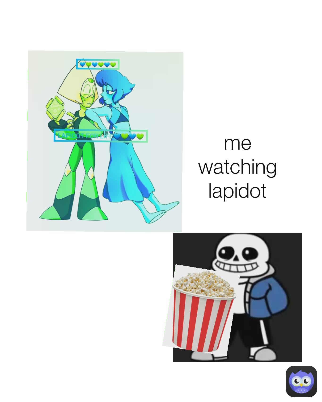 me watching lapidot