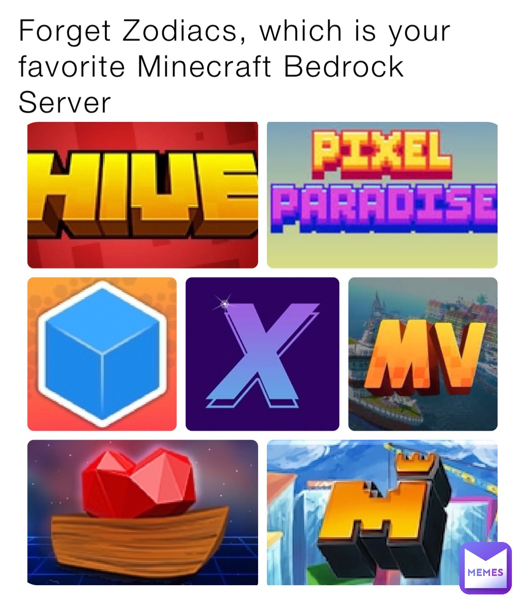 Forget Zodiacs, which is your favorite Minecraft Bedrock Server