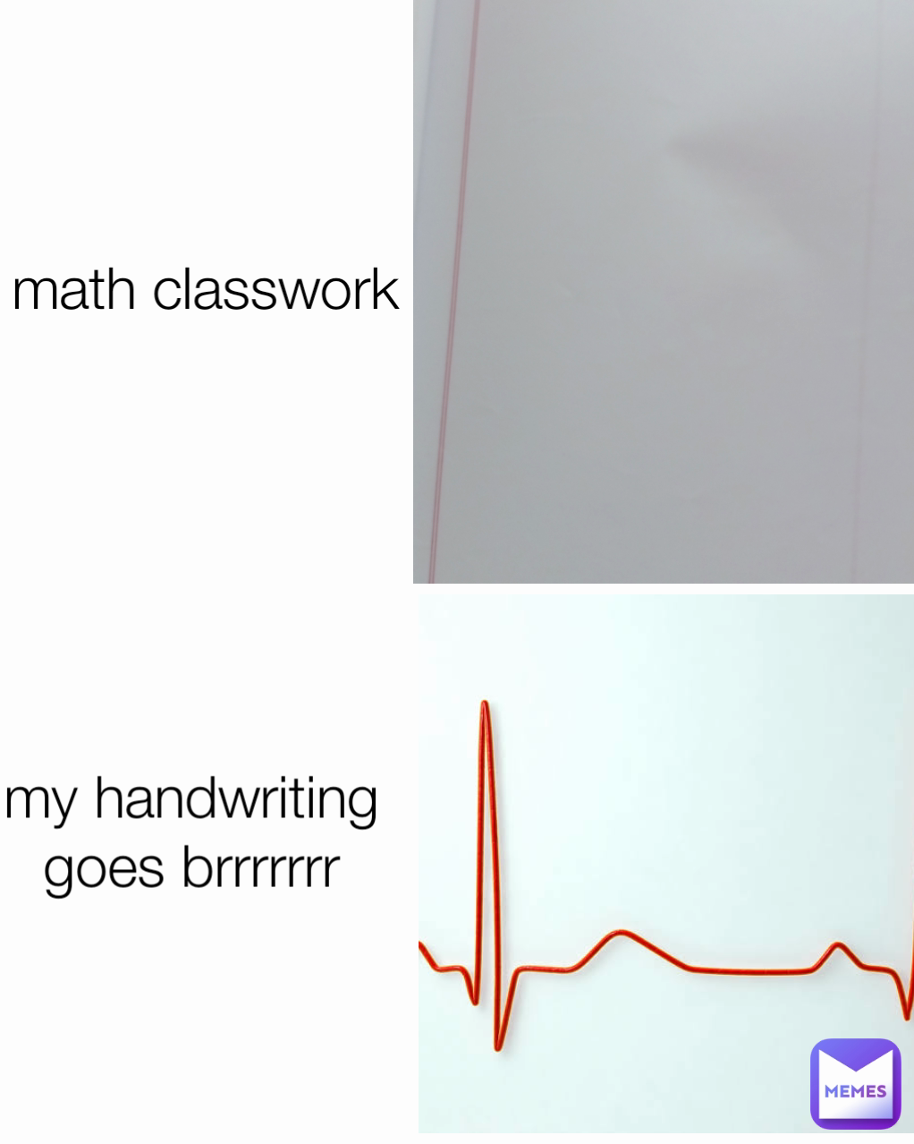 math classwork my handwriting goes brrrrrrr

