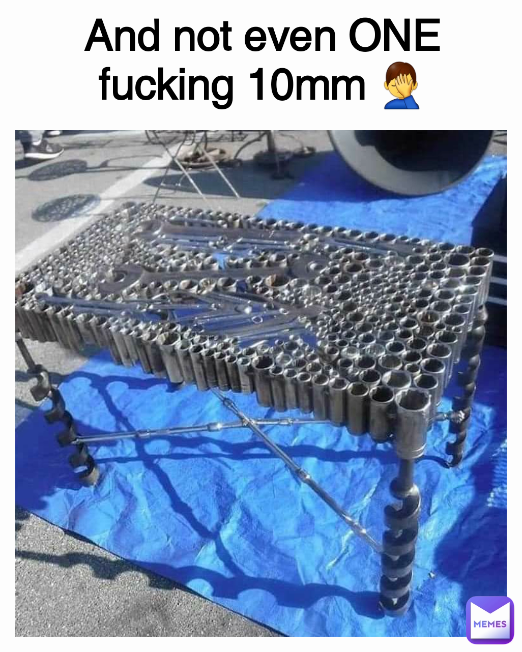 And not even ONE fucking 10mm 🤦‍♂️