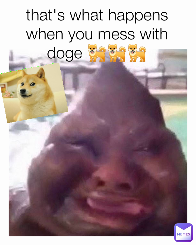 that's what happens when you mess with doge 🐕🐕🐕