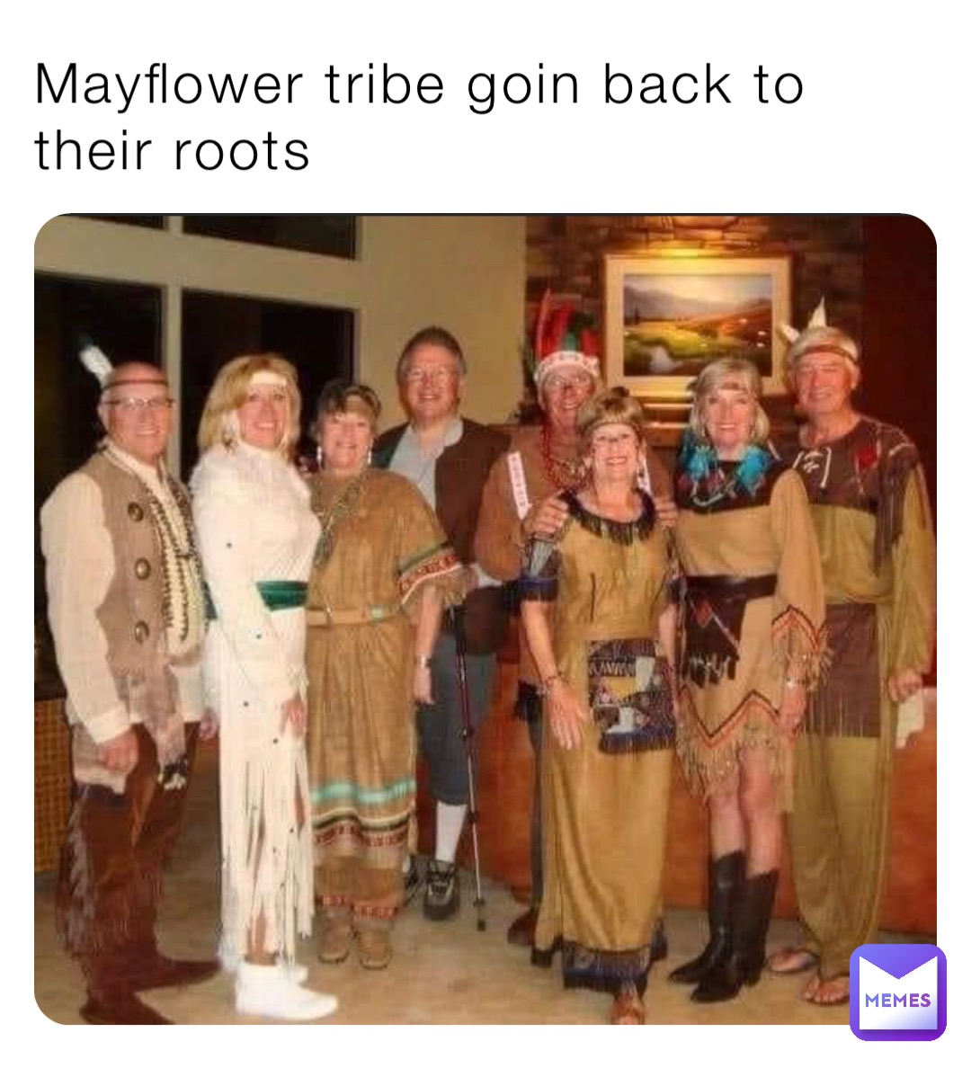 Mayflower tribe goin back to their roots