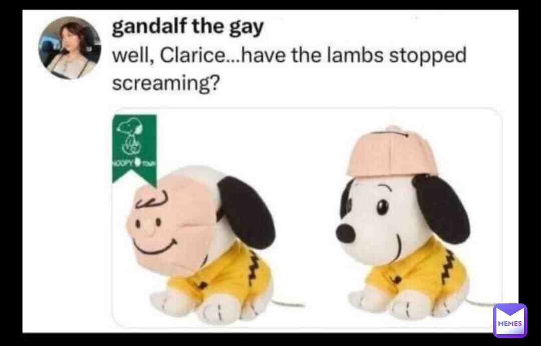 #randomshit  #charliebrown  #silenceofthelambs