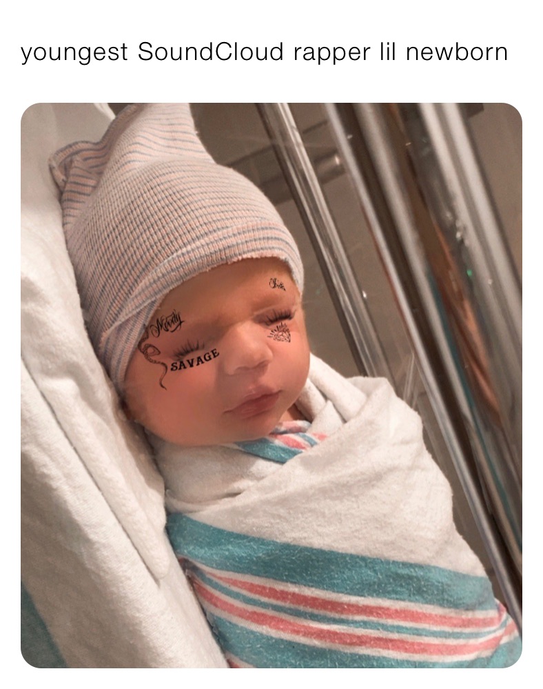 youngest SoundCloud rapper lil newborn 
