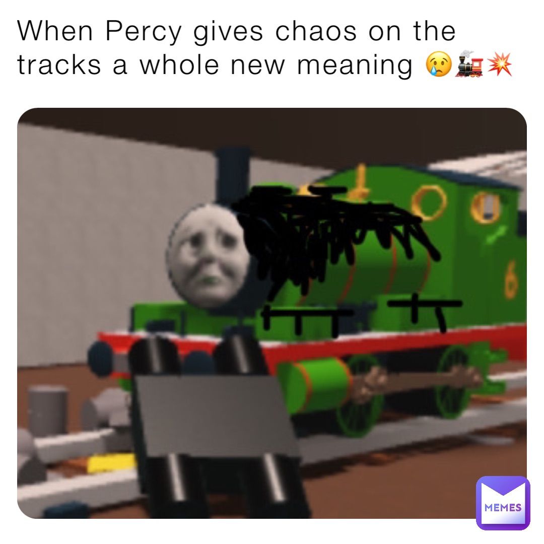 Percy crashes into some wagons #thomasthetankengine #trains #runaway