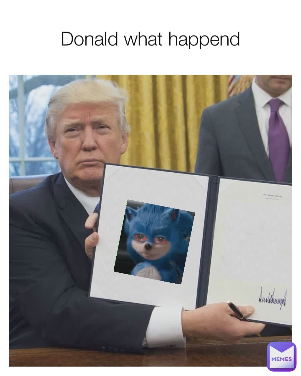 Donald what happend