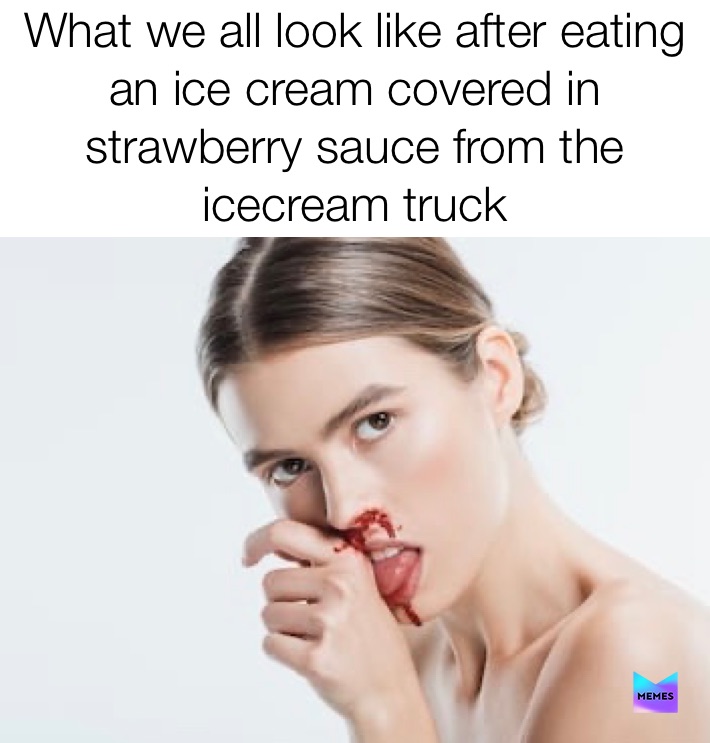 #icecream #sauce #messy #meme #funny #eating #messyface