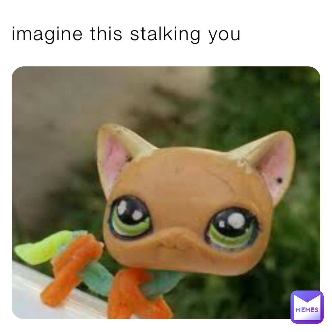 imagine this stalking you