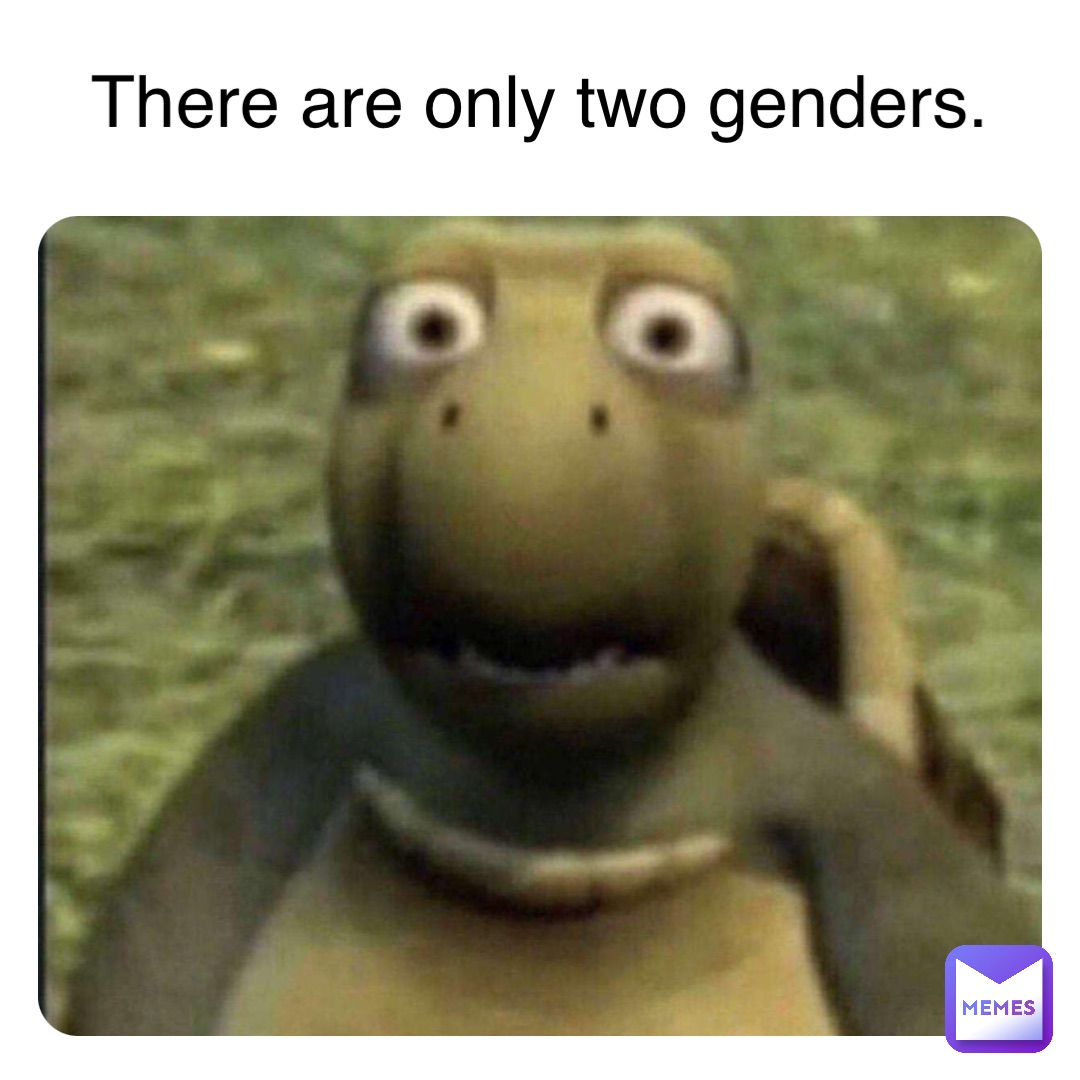 There are only two genders.