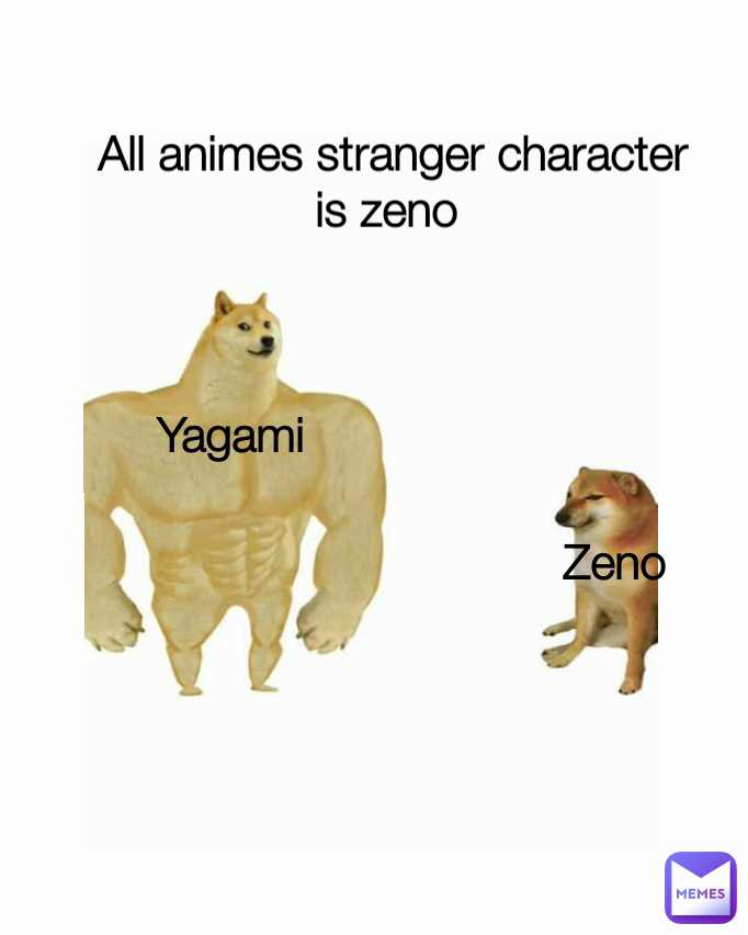 Zeno Type Text All animes stranger character is zeno  Yagami 