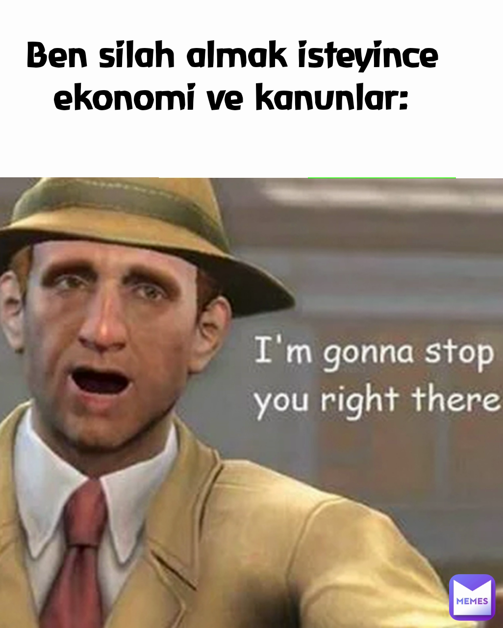 Ben silah almak isteyince ekonomi ve kanunlar: