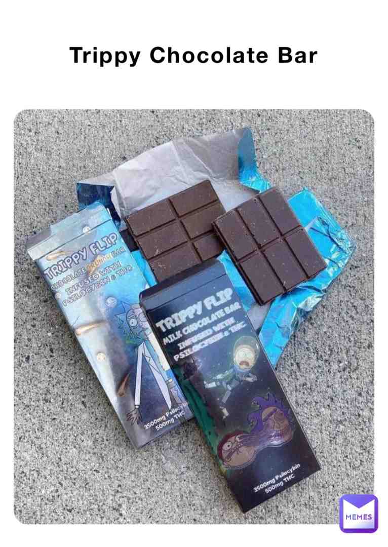 Psychedelic Chocolate Bar. Visit our website: psychedelicstrippyshops.com