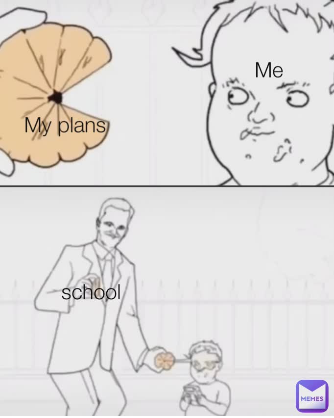 Me My plans school school