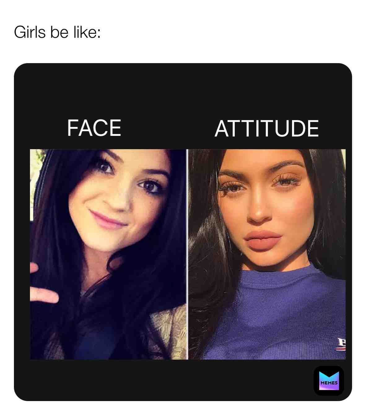 Girls be like  #meme  #meme  #funny  #girlsbelike  #awkward  ​Meme