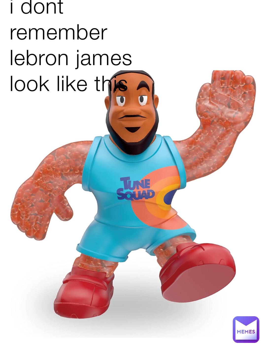 i dont remember lebron james look like this